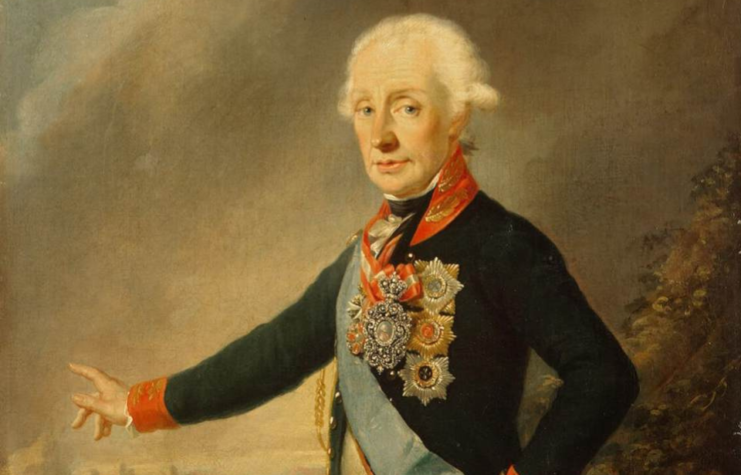 Portrait of Alexander Suvorov