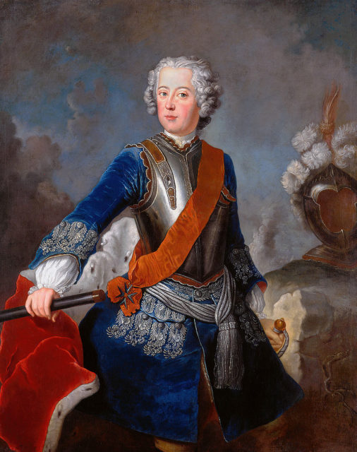 Портрет короля Фридриха II