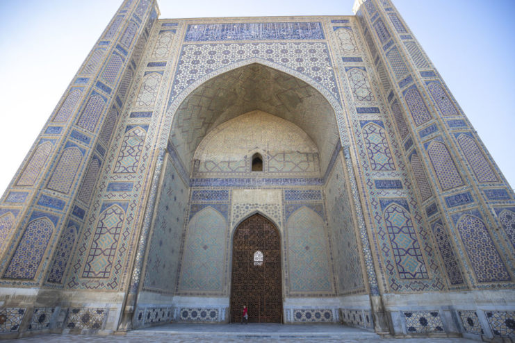 Exterior of the Bibi-Khanym Mosque