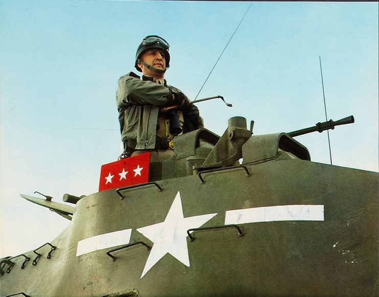 George C. Scott as Gen. George Patton in 'Patton'