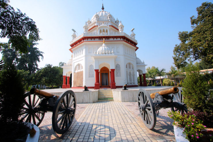 Exterior of the Saragarhi Memorial Gurudwara