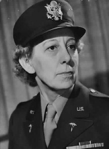 Military portrait of Annie Fox