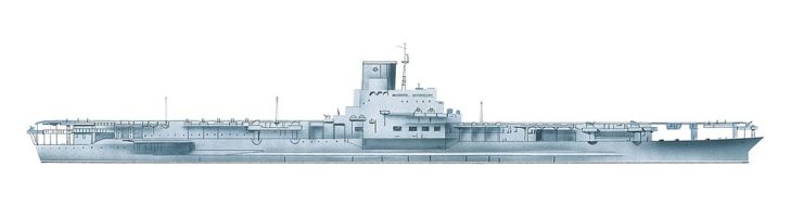 Sketch of the IJN Shinano