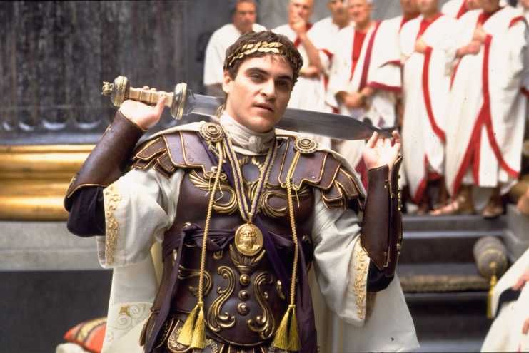 Joaquin Phoenix as Commodus in 'Gladiator'