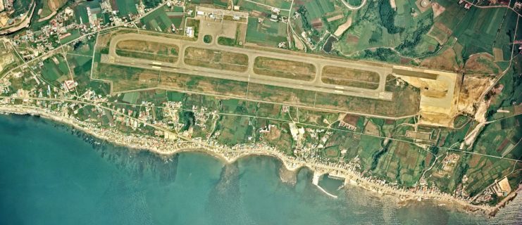 Aerial view of Hakodate Airport