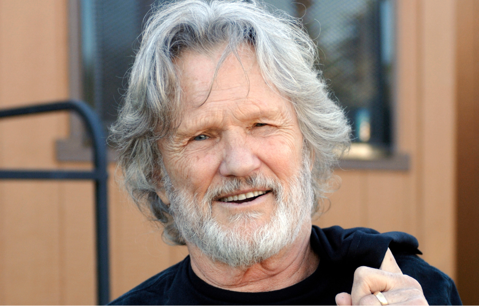 Kris Kristofferson smiling