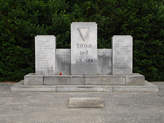 Concrete monument dedicated to the victims of the sinking of the SS Cap Arcona and Thielbek