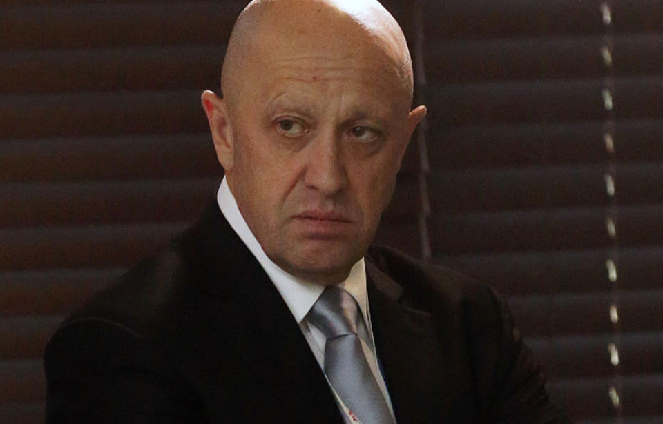 Yevgeny Prigozhin looking to the side