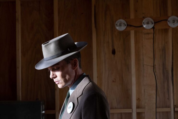 Cillian Murphy as J. Robert Oppenheimer in 'Oppenheimer'