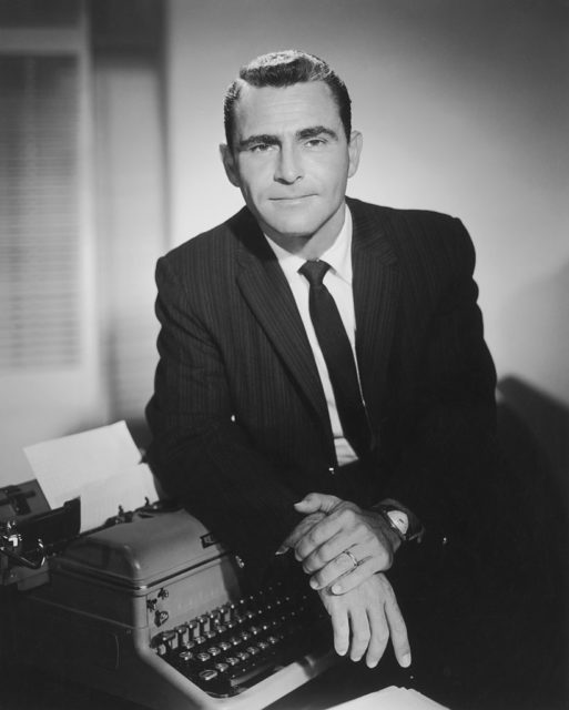 Portrait of Rod Serling