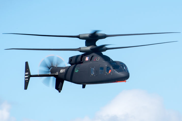 Sikorsky-Boeing SB-1 Defiant in flight