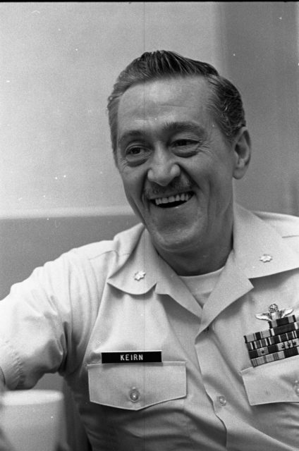 Richard Keirn wearing his US Air Force uniform