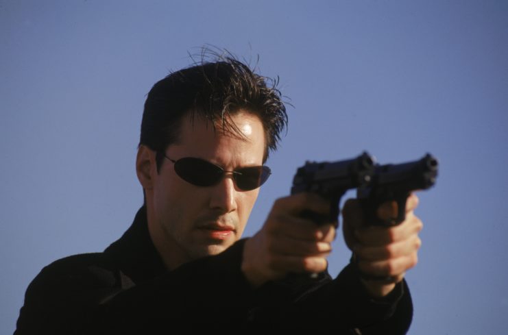 Keanu Reeves as Neo in 'The Matrix'