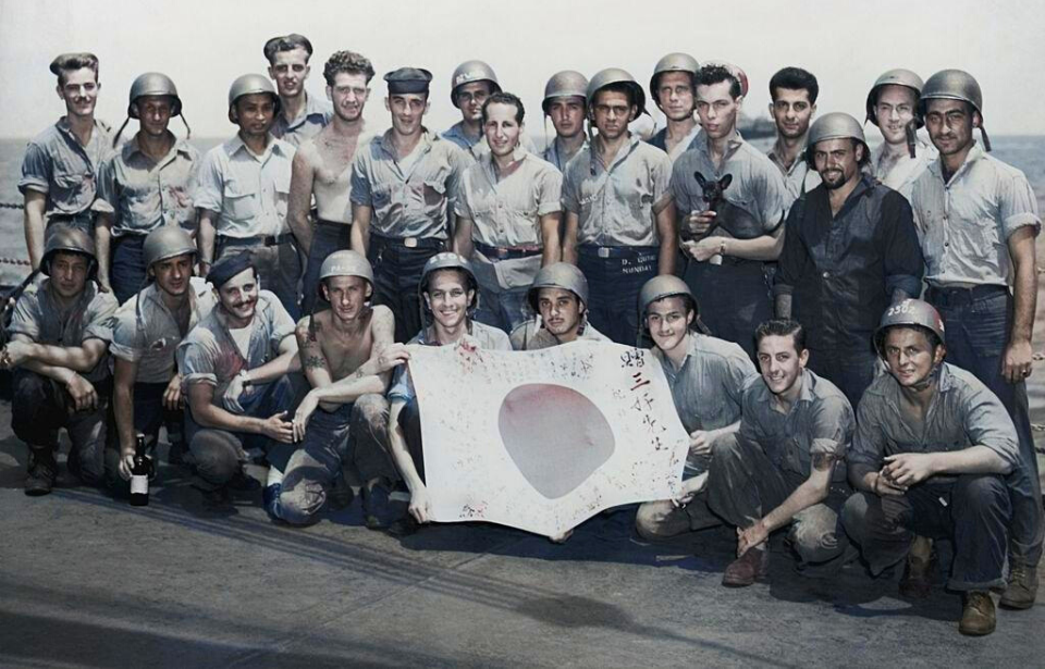Photo Credit: US Coast Guard / FPG / Hulton Archive / Getty Images (Colorized by Palette.fm, Saturation Increased)