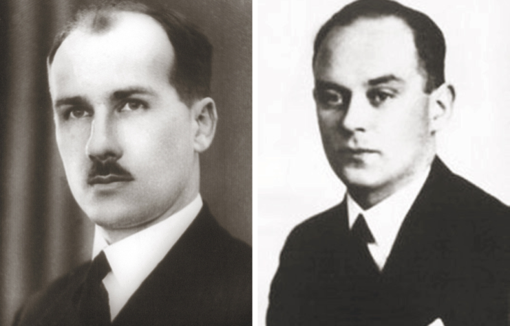 Portrait of Konrad Guderski + Portrait of Alfons Flisykowski