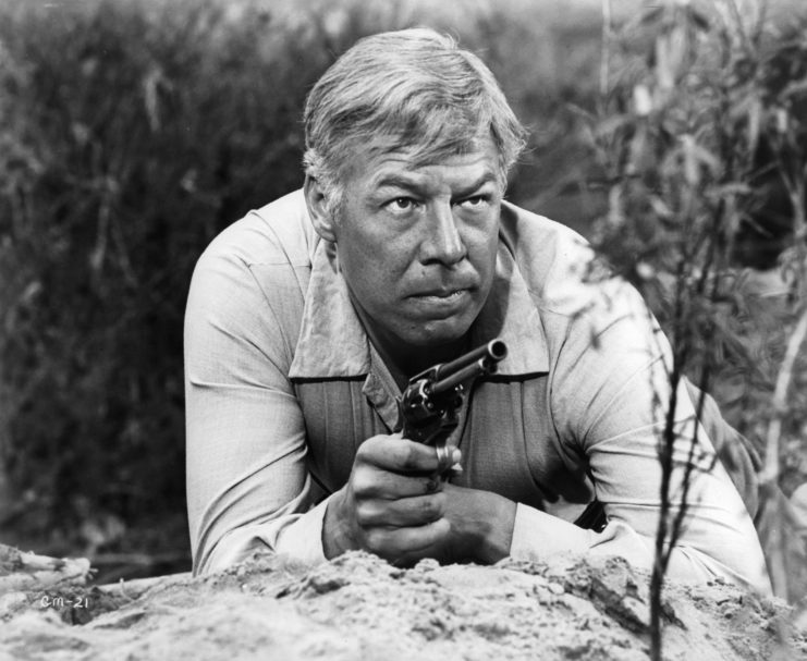 George Kennedy as Chris Adams in 'Guns of the Magnificent Seven'