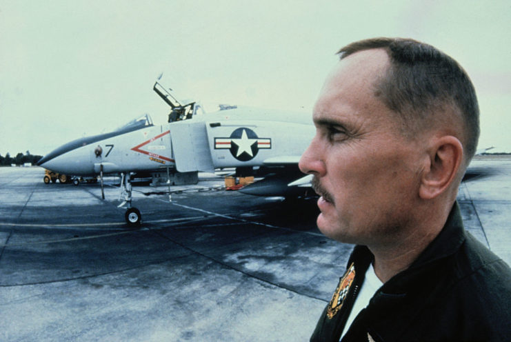 Robert Duvall as Lt. Col. Wilbur P. "Bull" Meechum in 'The Great Santini'