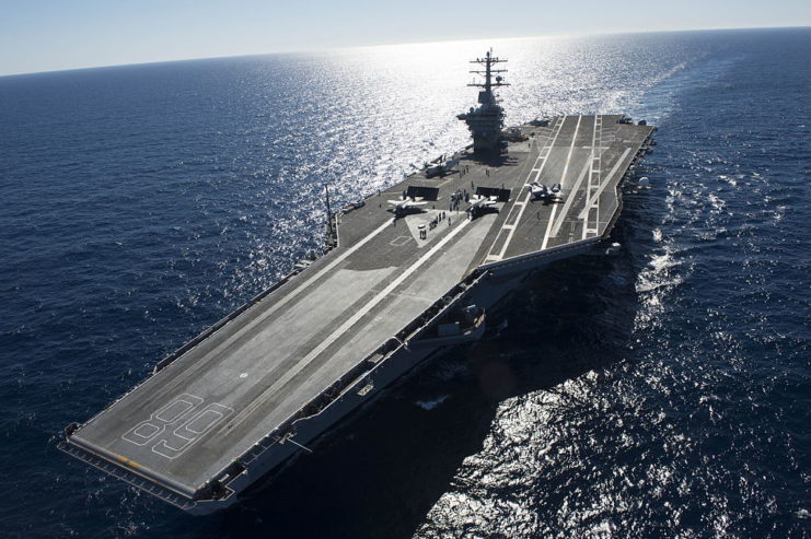 USS Nimitz (CVN-68) at sea