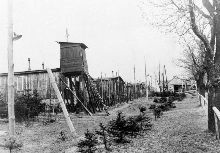 Exterior of Ohrdruf concentration camp