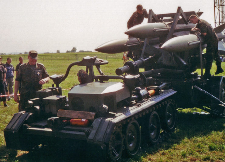 German airmen preparing an MIM-23 Hawk
