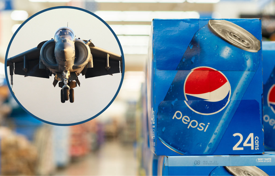 A College Student Tried to Get a Fighter Jet from Pepsi An Infamous