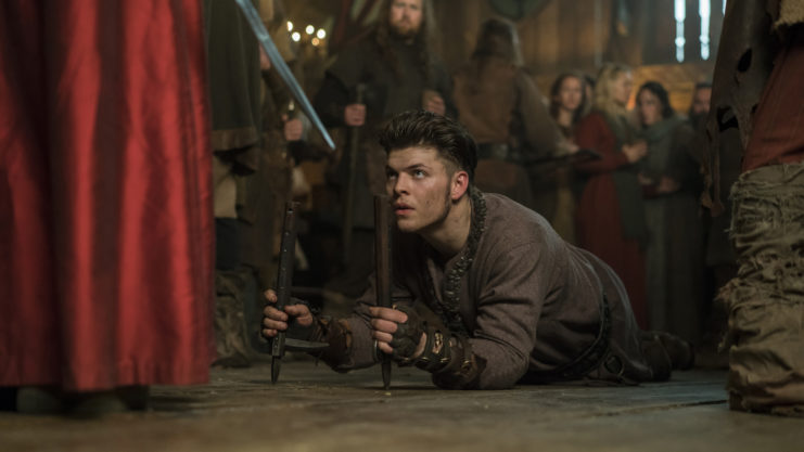 Alex Høgh Andersen as Ivar the Boneless in 'Vikings' 