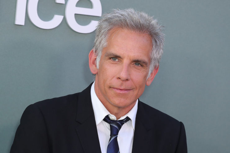 Ben Stiller posing on a red carpet