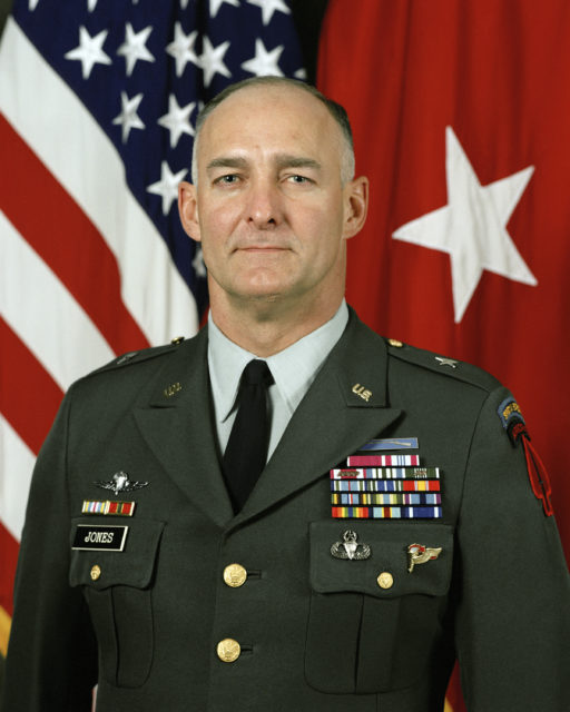 Military portrait of Brig. Gen. Gary M. Jones