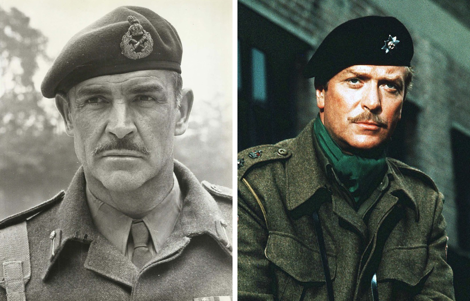 Sean Connery and Michael Caine as Maj. Gen. Roy Urquhart and Lt. Col. J.O.E. Vandeleur in 'A Bridge Too Far'