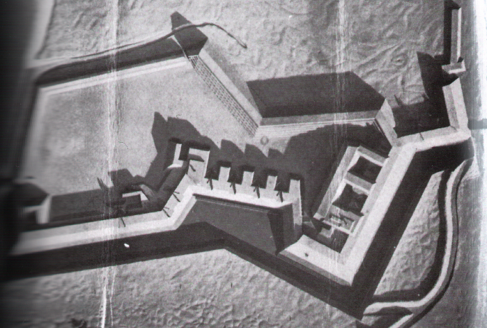 Model of Fort Wagner