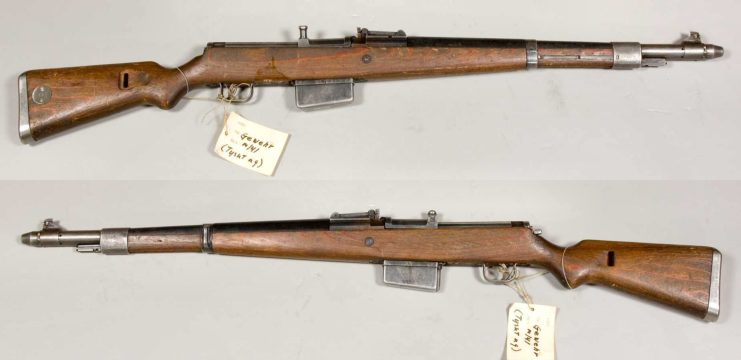 Two images of a G41(W) on display