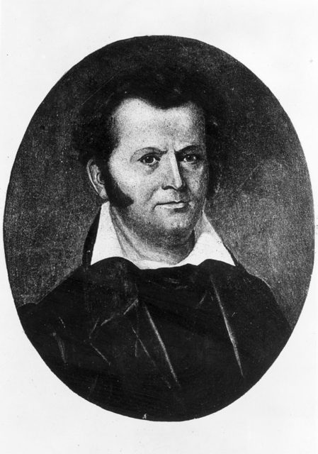 Portrait of James Bowie