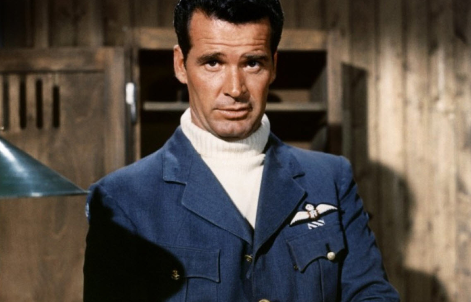 James Garner as Flight Lt. Bob "The Scrounger" Hendley in 'The Great Escape'