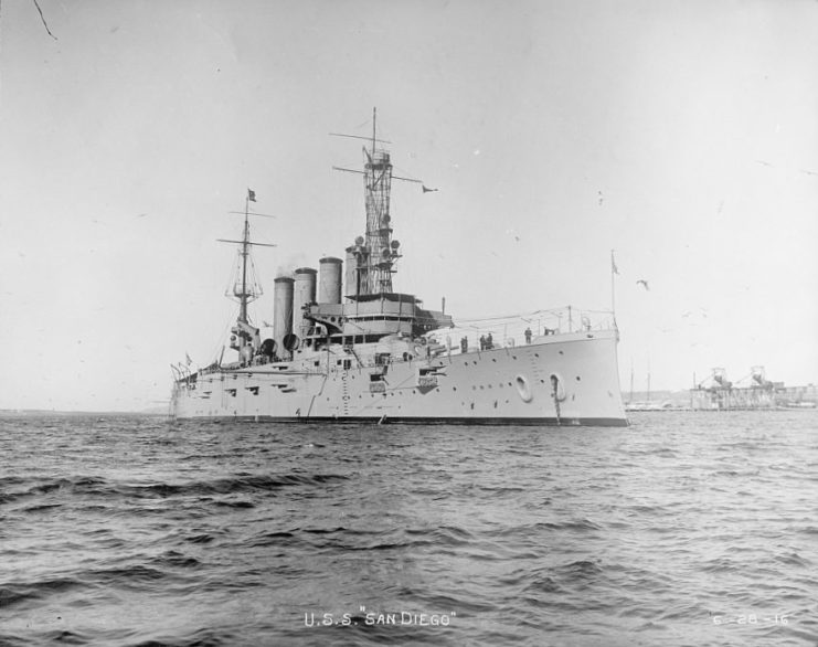 100 Years After She Sank, The Mystery of USS San Diego's (ACR6) Tragic