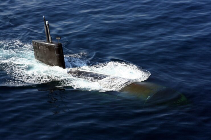 USS Miami (SSN-755) at sea