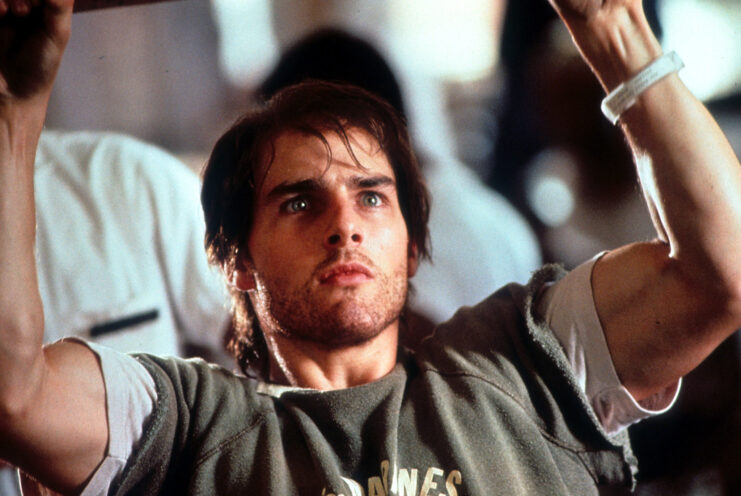 Tom Cruise as Ron Kovic in 'Born on the Fourth of July'