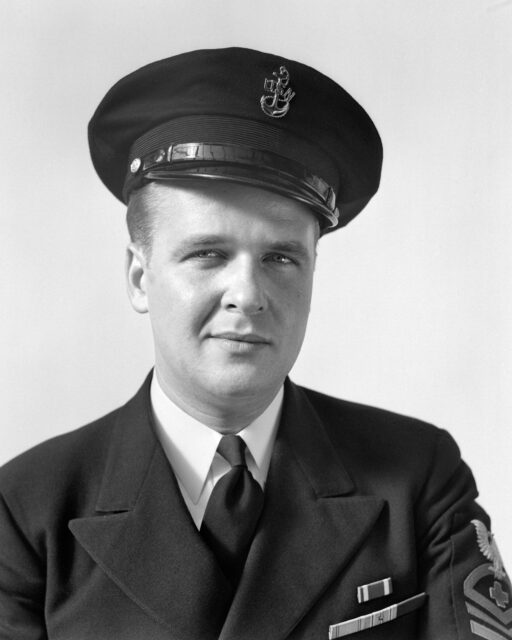Portrait of an unidentified chief petty officer