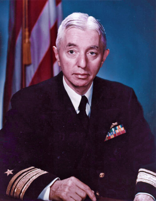 Military portrait of Hyman Rickover