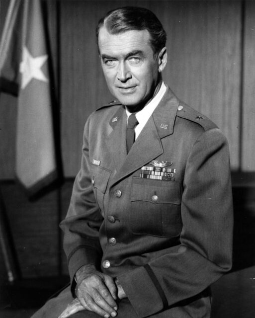 Military portrait of James Stewart