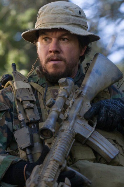 Mark Wahlberg as Petty Officer 1st Class Marcus Luttrell in 'Lone Survivor'