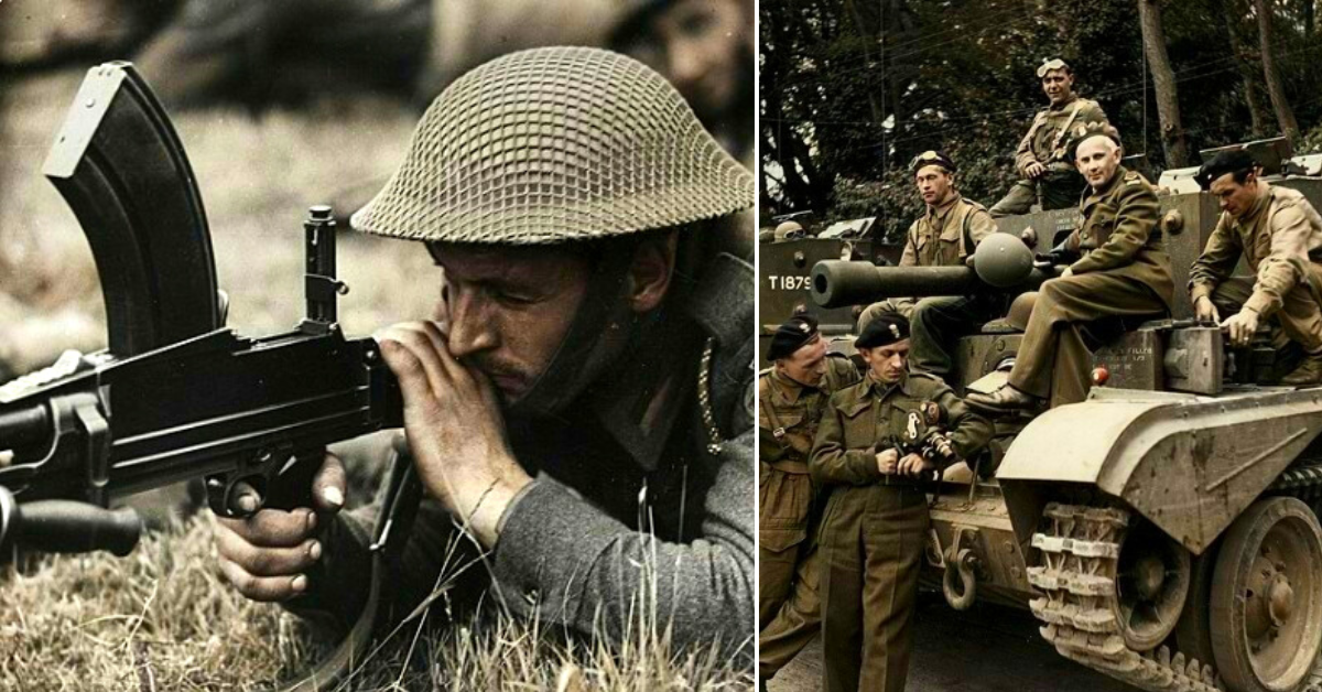 The Polish 1st Armoured Division Served As the 'Cork' of the Falaise ...