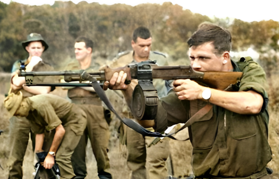 Photo Credit: William James Cunneen / Australian War Memorial / Wikimedia Commons CC0 1.0 (Colorized by Palette.fm, Clarity, Contrast & Saturation Increased)