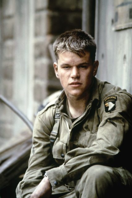 Matt Damon as Pvt. James Francis Ryan in 'Saving Private Ryan'