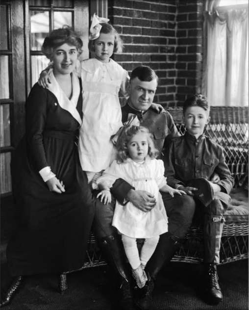 Portrait of the Stewart family