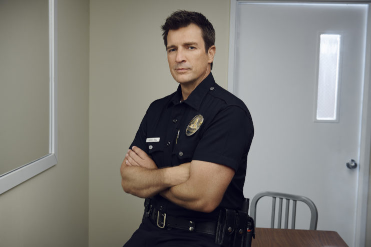 Nathan Fillion as John Nolan in 'The Rookie'