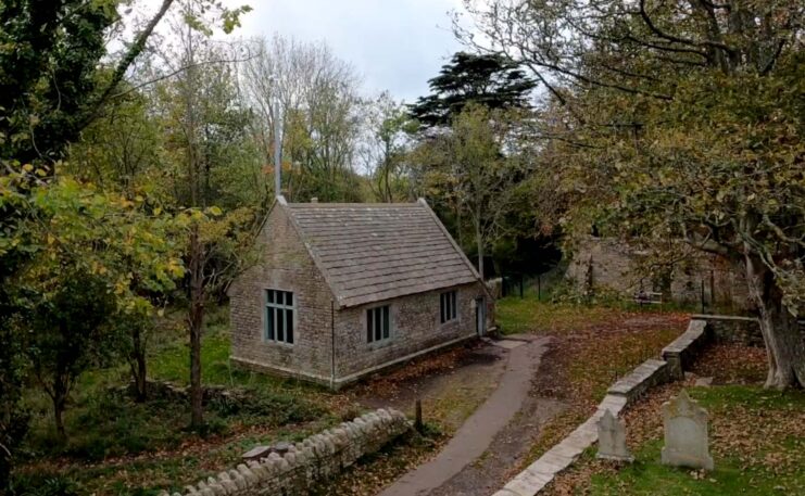 Exterior of a school building