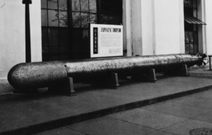 Type 93 torpedo on display