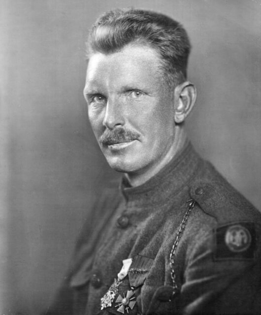 Military portrait of Sgt Alvin York