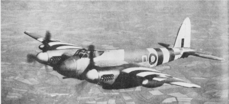 de Havilland Mosquito Mk. XVIII in flight