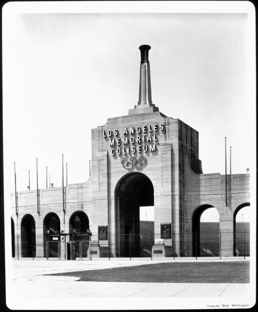 Entryway to the LA Coliseum